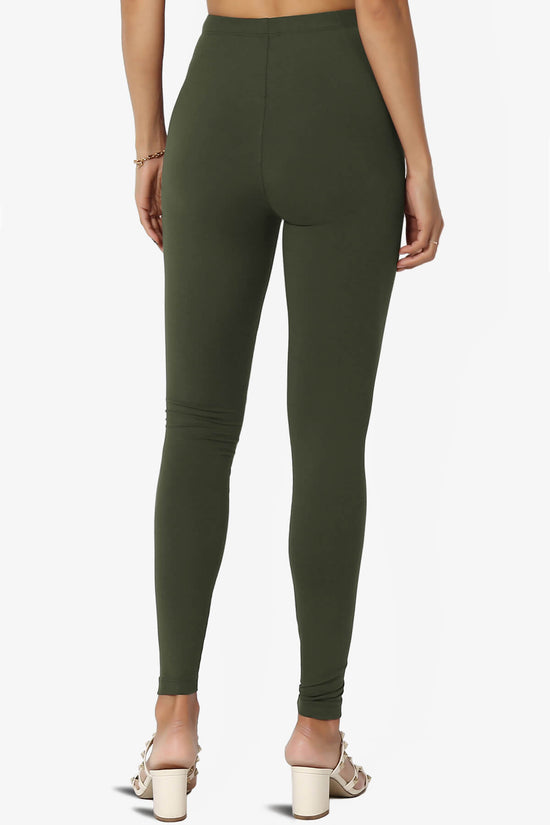 Load image into Gallery viewer, Loreen High Rise Microfiber Ankle Leggings OLIVE_2
