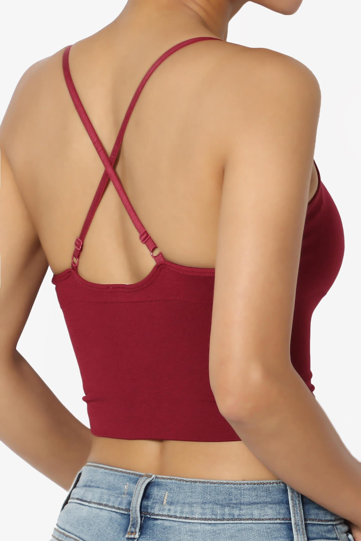 Scoop Neck Cross Back Strappy Crop Top Marks & Spencer Philippines