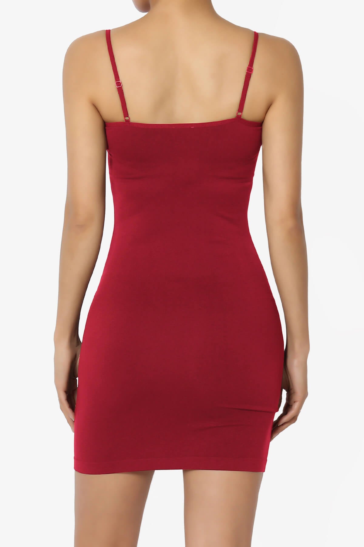 Olivarra Seamless Slip Dress RED_2