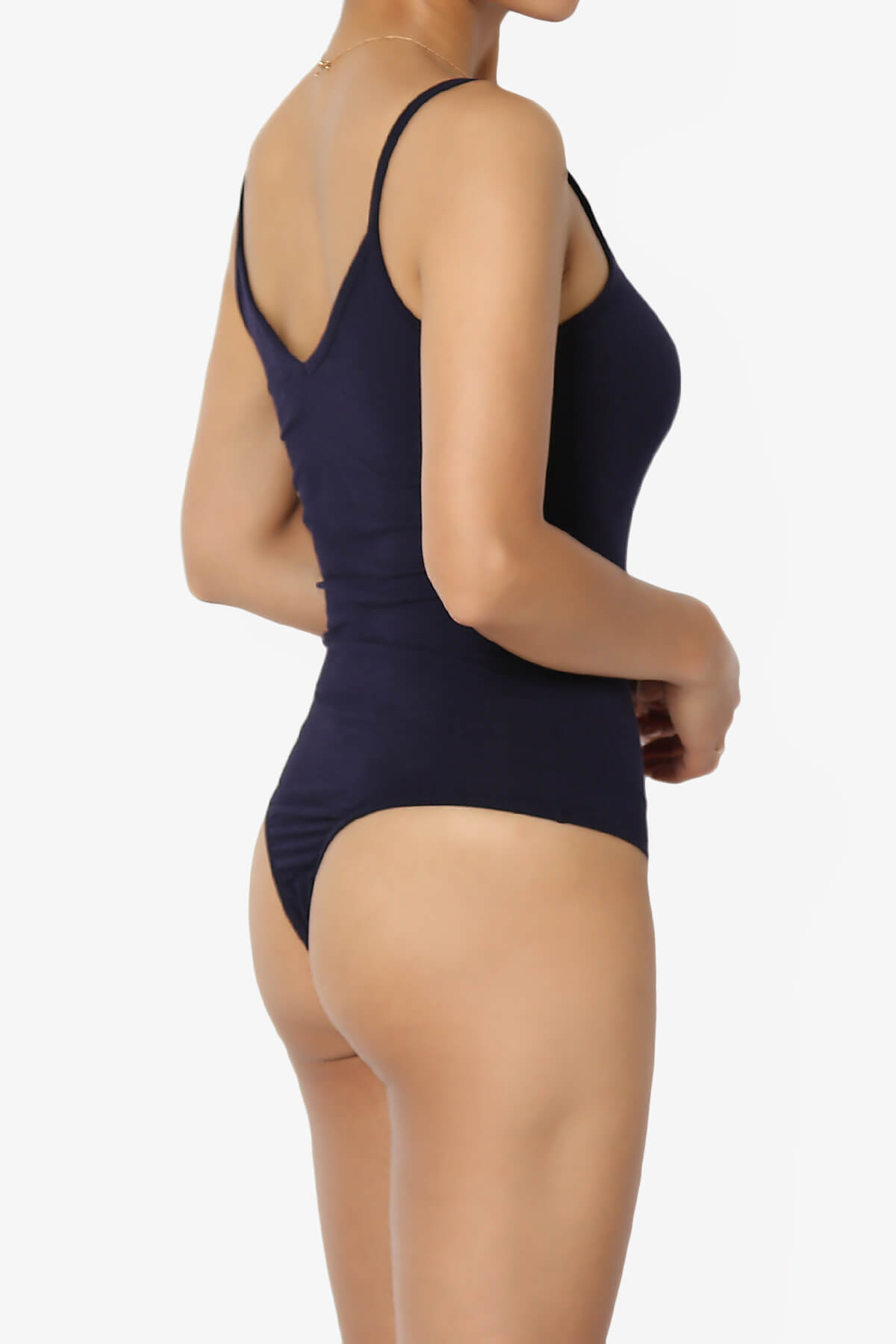 Load image into Gallery viewer, Samra Caged Tank Bodysuit NAVY_4
