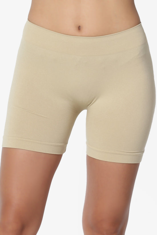 Tivoli Seamless Bike Shorts KHAKI_2