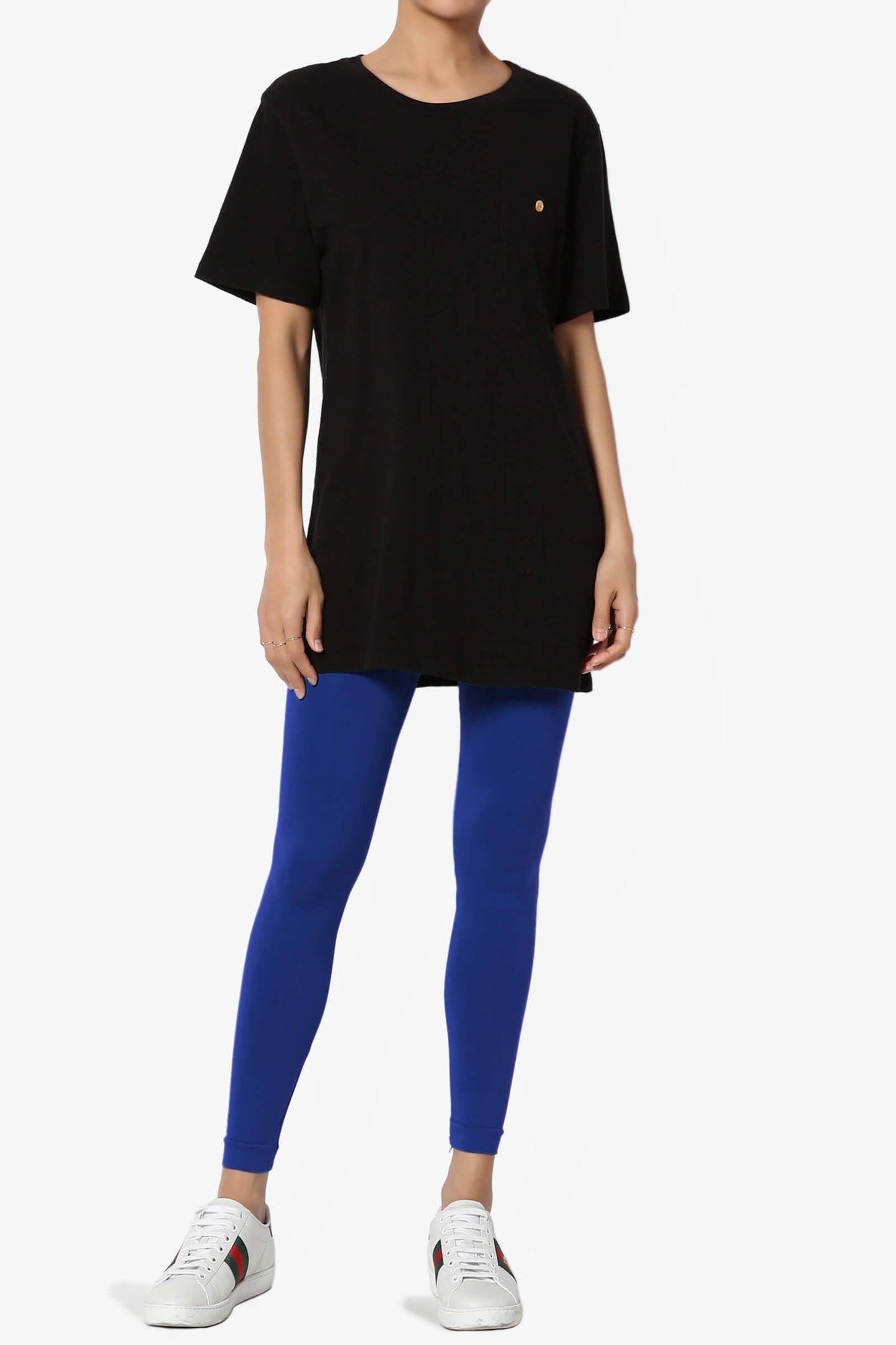 Load image into Gallery viewer, Tivoli Seamless Ankle Leggings ROYAL BLUE_6

