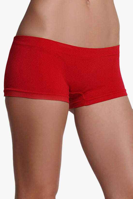 Tivoli Seamless Mini Brief Panty RED_5