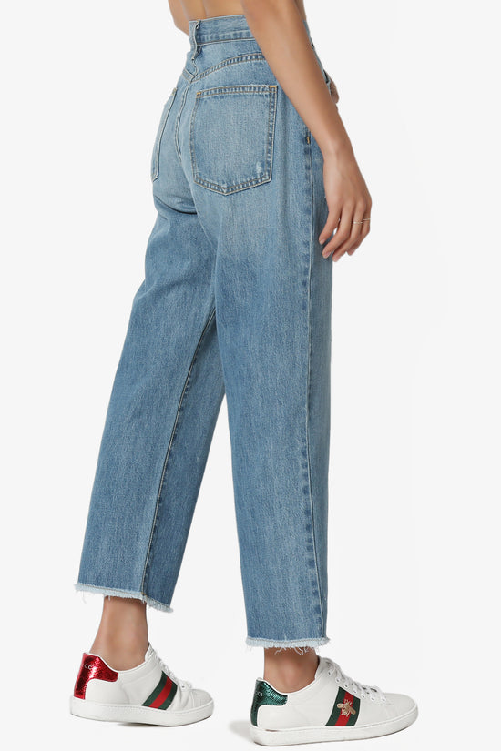 Load image into Gallery viewer, Tommi 90&amp;#39; Loose Fit Crop Jeans - TheMogan
