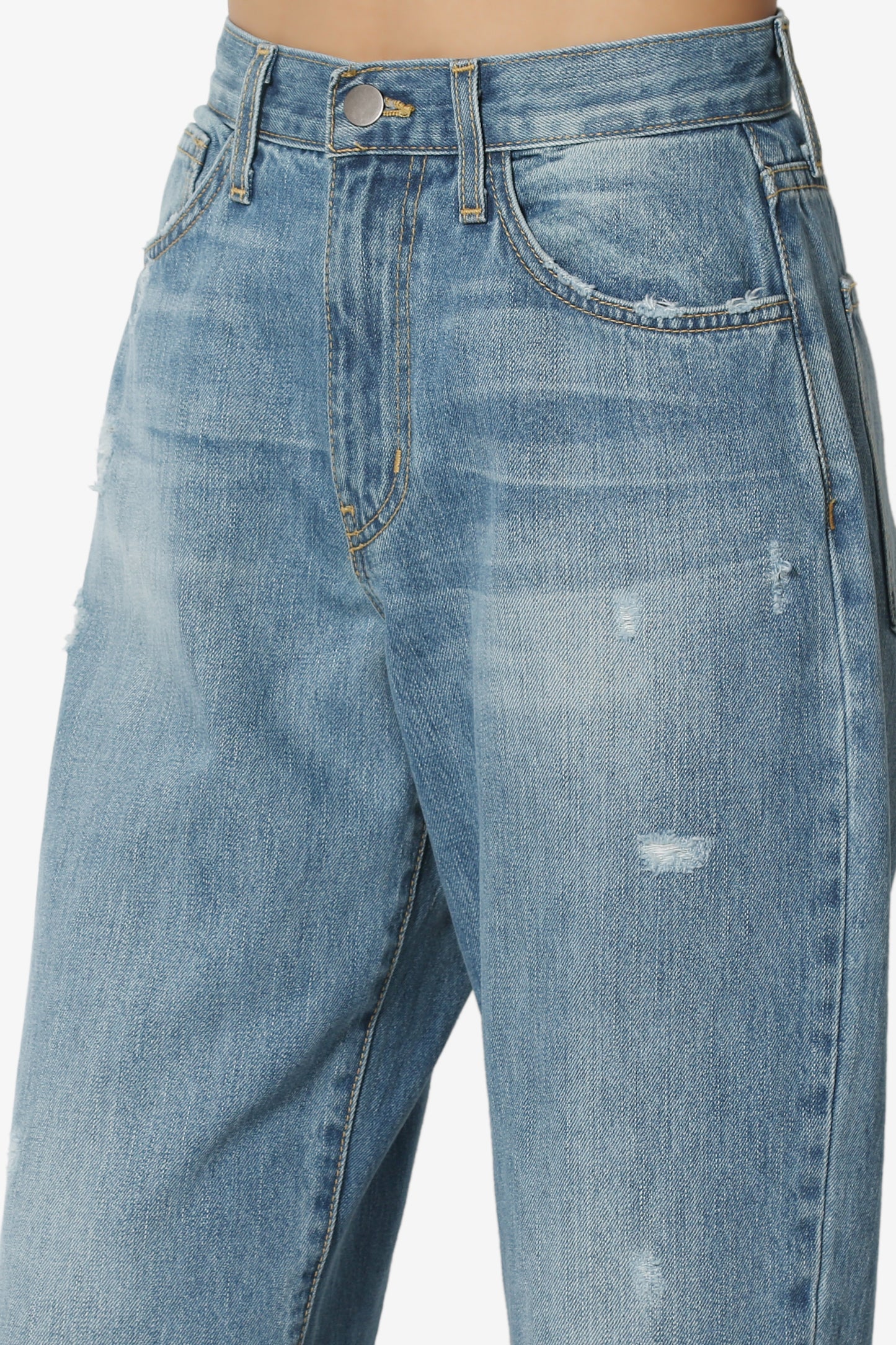 Load image into Gallery viewer, Tommi 90&amp;#39; Loose Fit Crop Jeans - TheMogan
