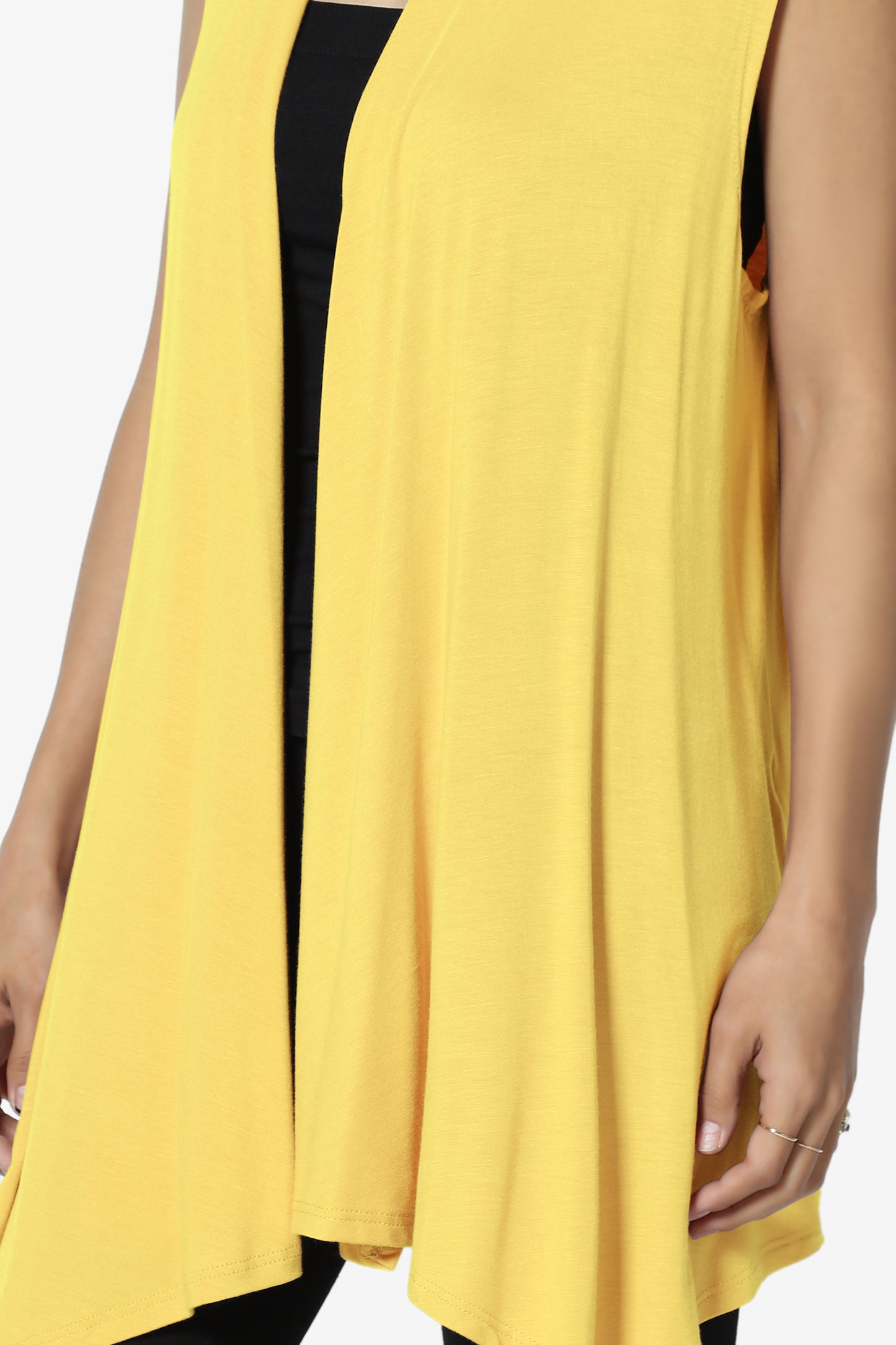Load image into Gallery viewer, Danna Draped Jersey Vest MORE COLORS
