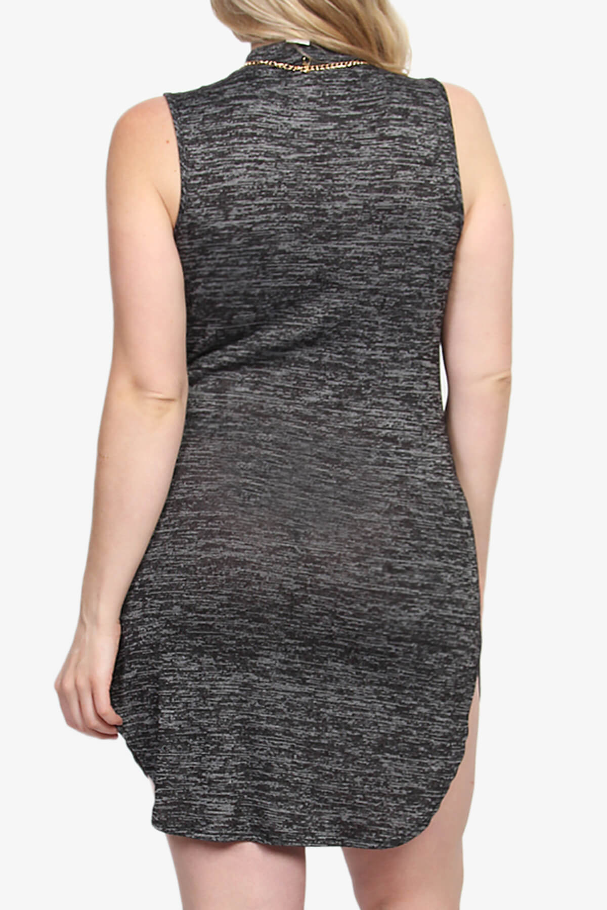 Load image into Gallery viewer, Kristin Knit Bodycon Dress PLUS CHARCOAL_2
