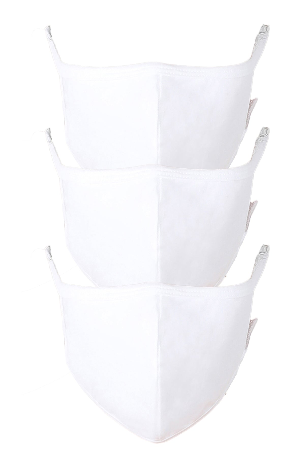 3 PACK Washable Cotton MASK With Filter Pocket