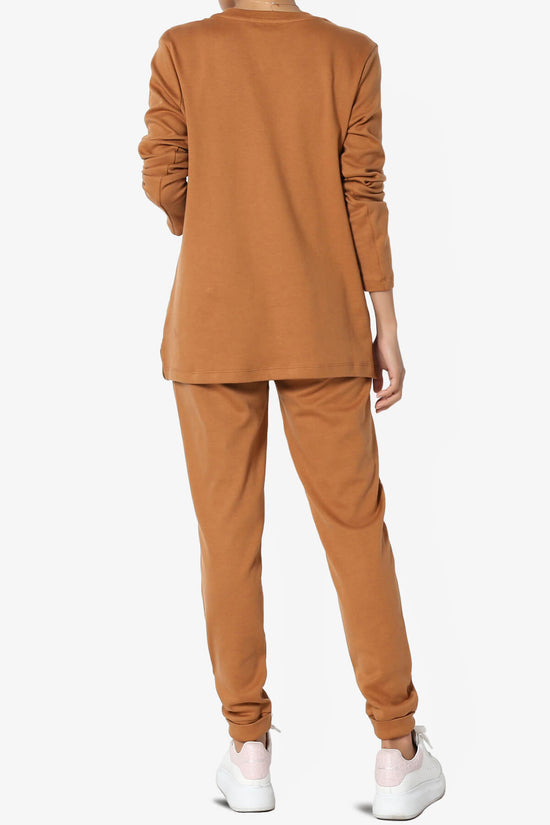 Load image into Gallery viewer, Gibbs Long Sleeve T-Shirt &amp;amp; Jogger Set ALMOND_2
