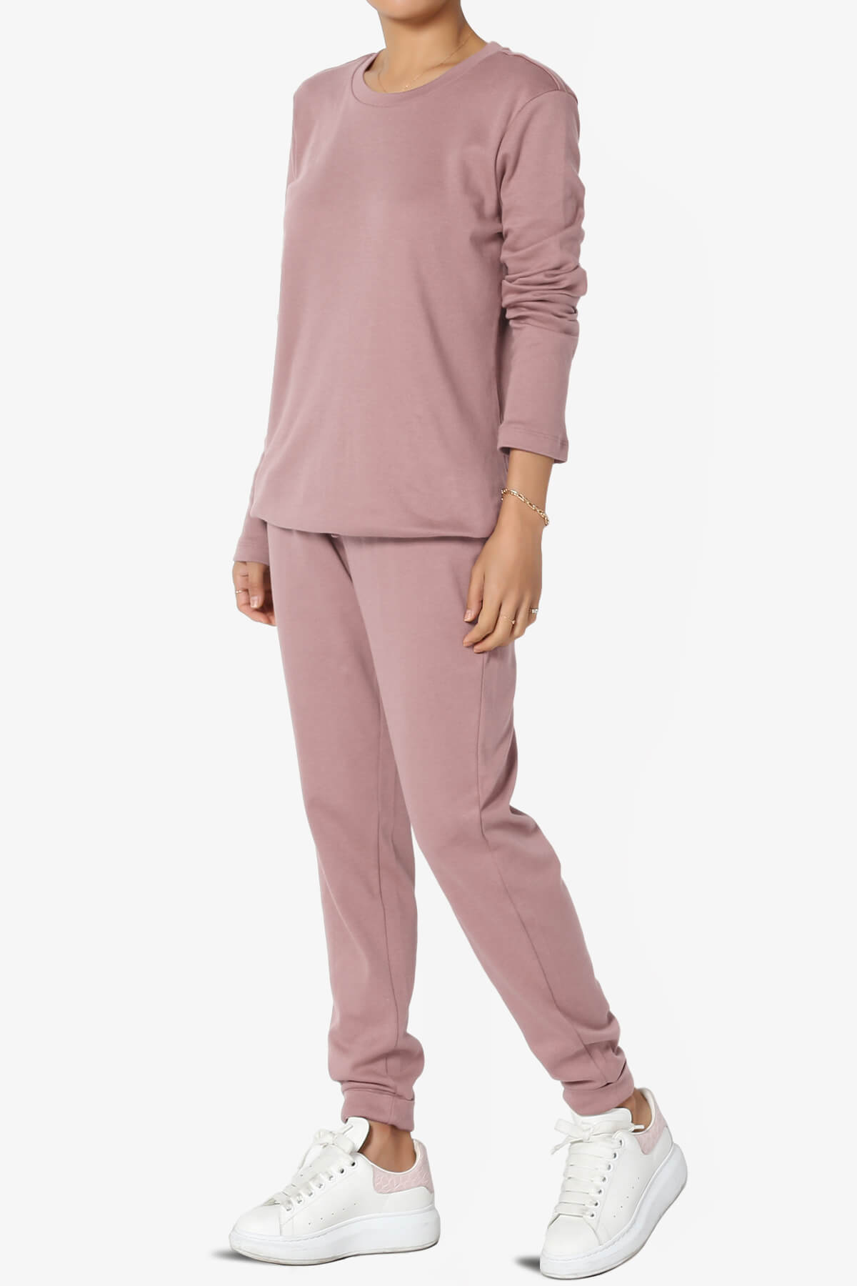Load image into Gallery viewer, Gibbs Long Sleeve T-Shirt &amp;amp; Jogger Set LIGHT ROSE_3
