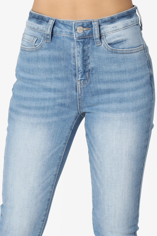 Load image into Gallery viewer, Louella High Rise Stretch Skinny Jeans in Light
