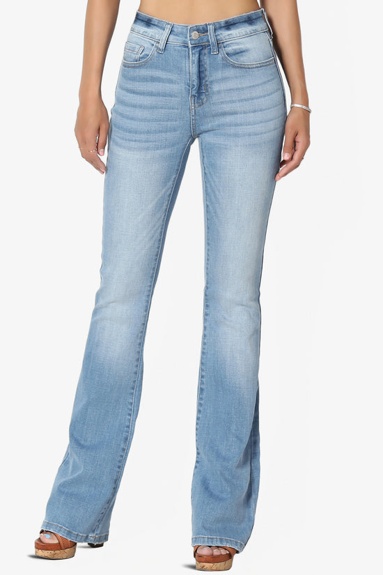 Mid-Rise Boot-Cut Jeans