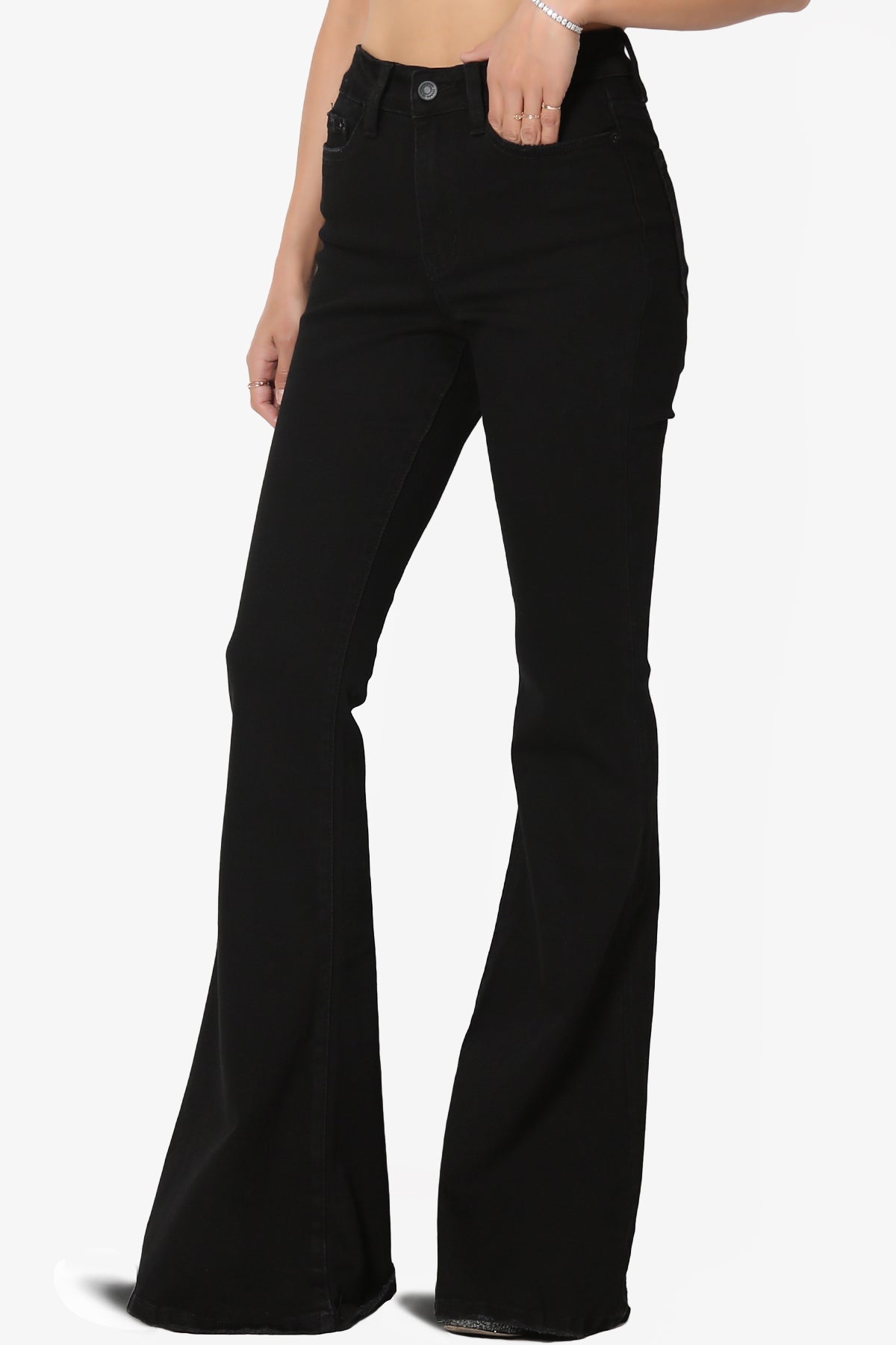 Load image into Gallery viewer, Lawrence High Rise Flare Jeans TALL

