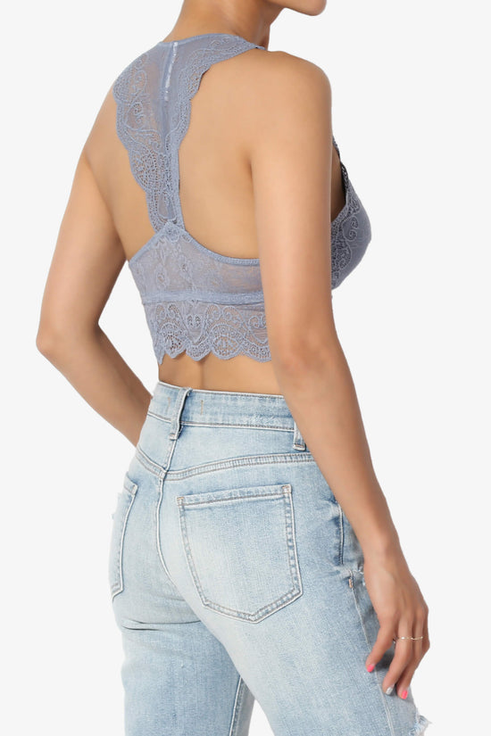 Adrienne Lace Padded Bralette CEMENT_4