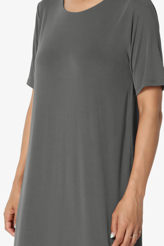 Load image into Gallery viewer, Clearer Modal Maxi T-Shirt Dress PLUS
