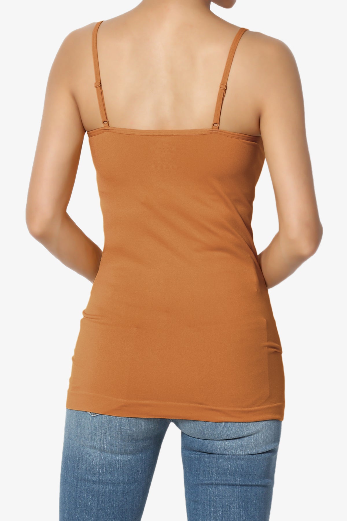Load image into Gallery viewer, Himari Seamless Camisole Top ALMOND_2
