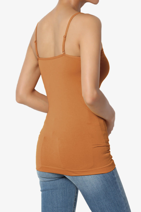 Load image into Gallery viewer, Himari Seamless Camisole Top ALMOND_4
