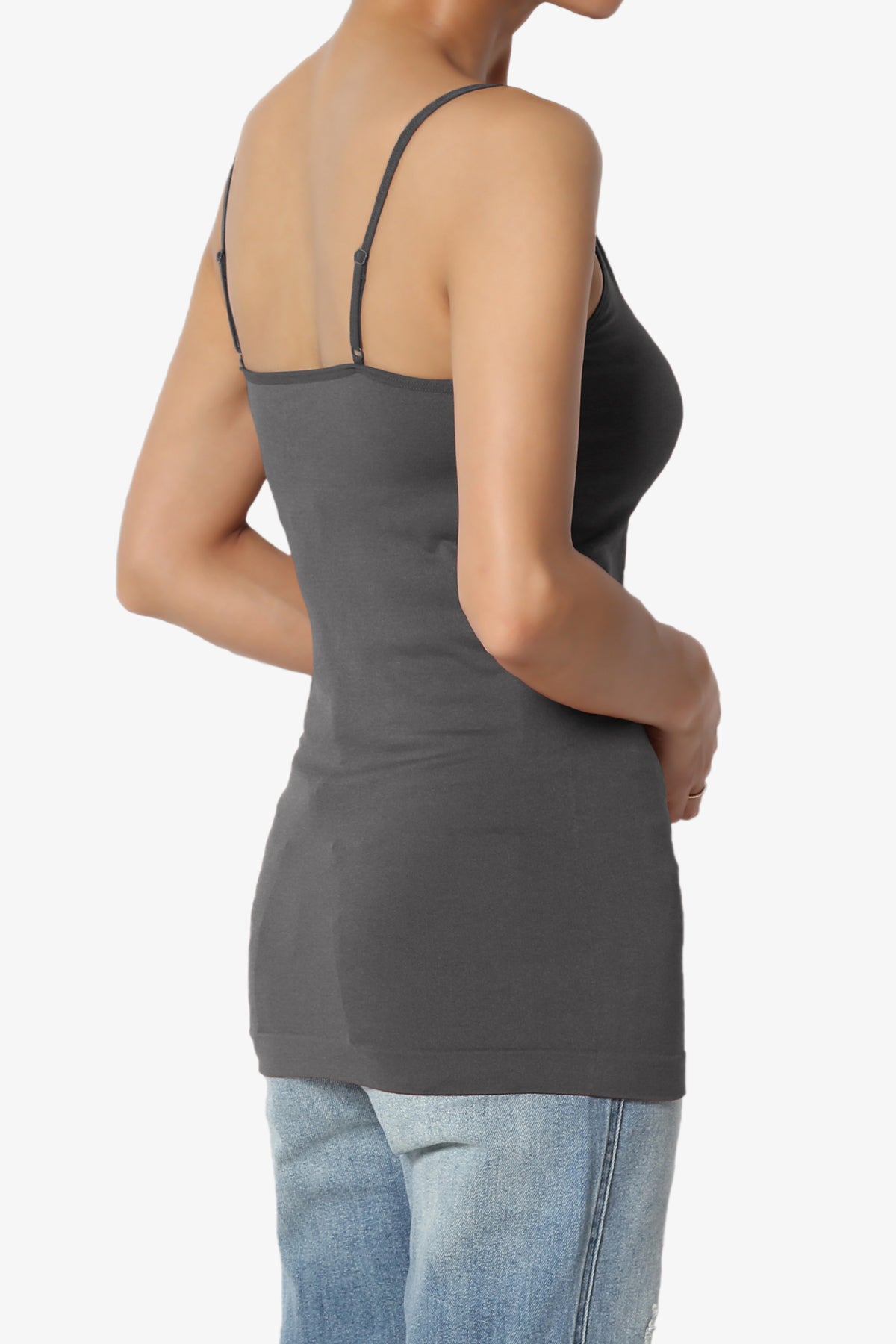 Load image into Gallery viewer, Himari Seamless Camisole Top ASH GREY_4
