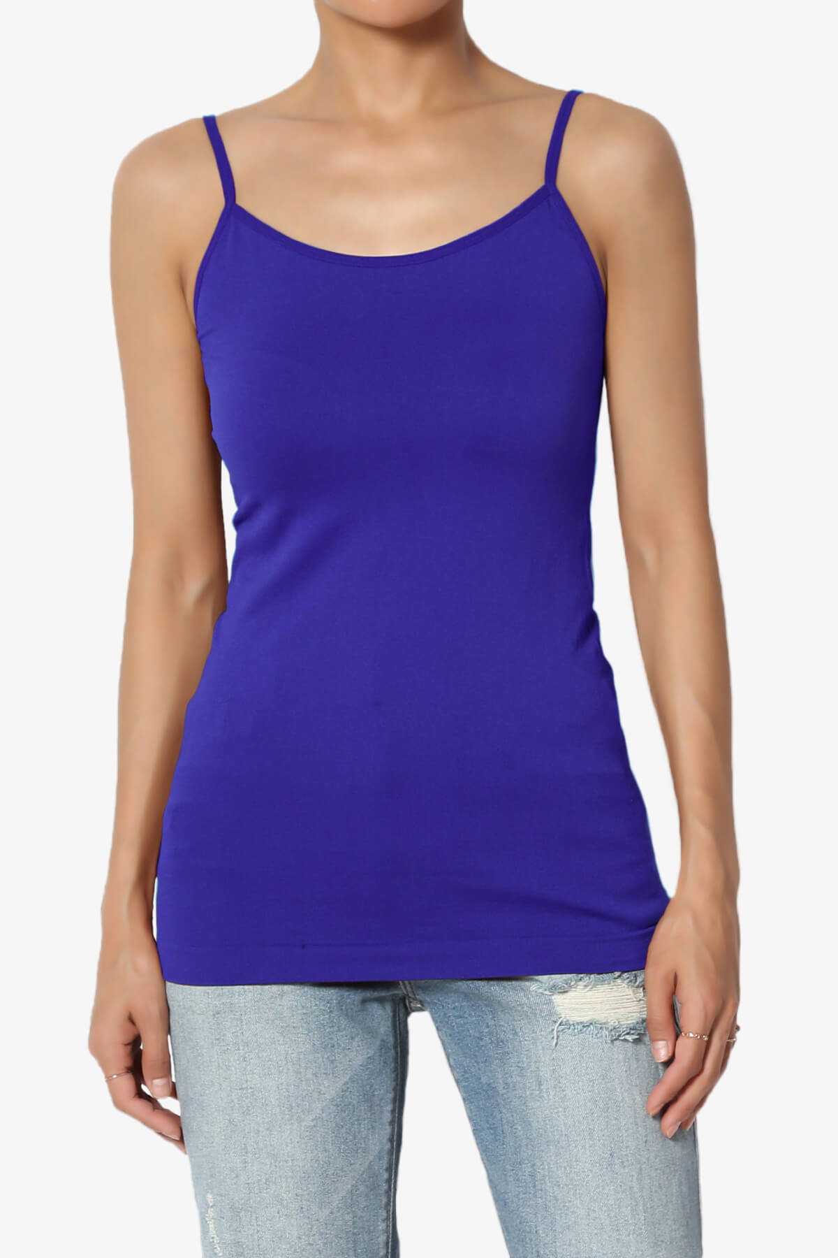 Load image into Gallery viewer, Himari Seamless Camisole Top BRIGHT BLUE_1
