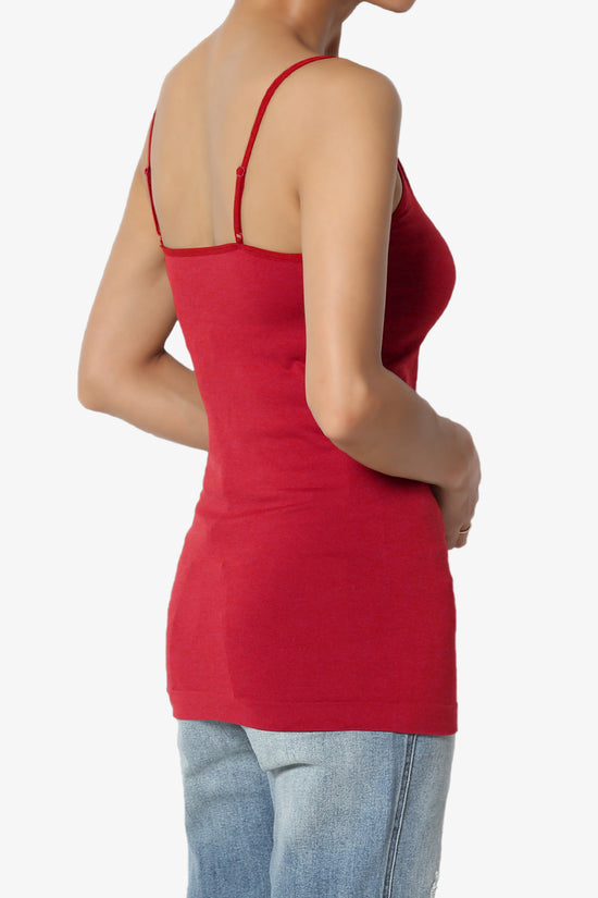 Load image into Gallery viewer, Himari Seamless Camisole Top DARK RED_4
