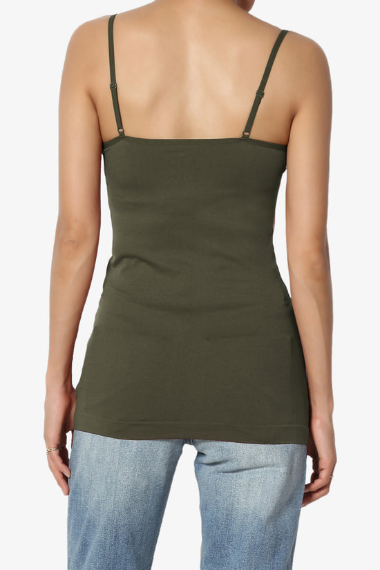 Himari Seamless Camisole Top OLIVE_2