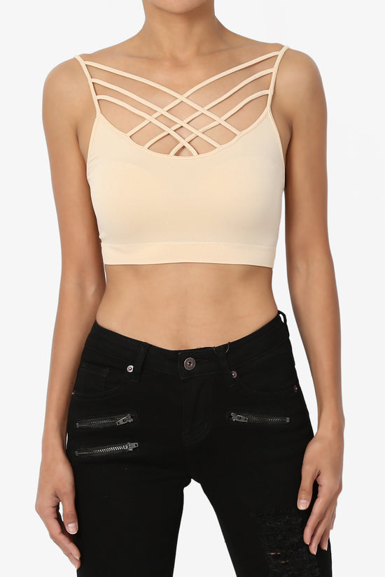 Load image into Gallery viewer, Cally Crisscross Bralette PLUS
