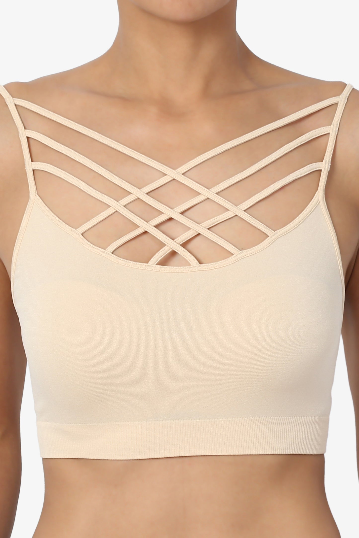 Load image into Gallery viewer, Cally Crisscross Bralette PLUS
