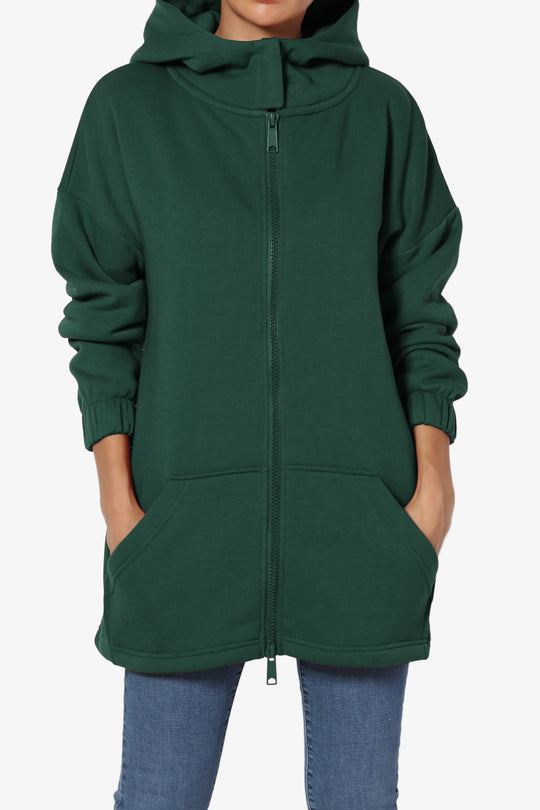 Chrissy Funnel Neck Hoodie Jacket
