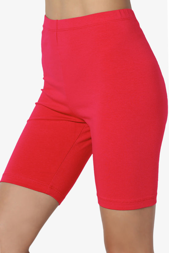 Load image into Gallery viewer, Kite Cotton Biker Short Leggings RED_5

