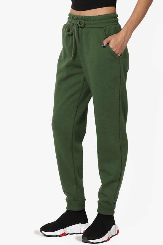 Buy LP ATHLEISURE Green Solid Cotton Blend Slim Fit Mens Joggers | Shoppers  Stop