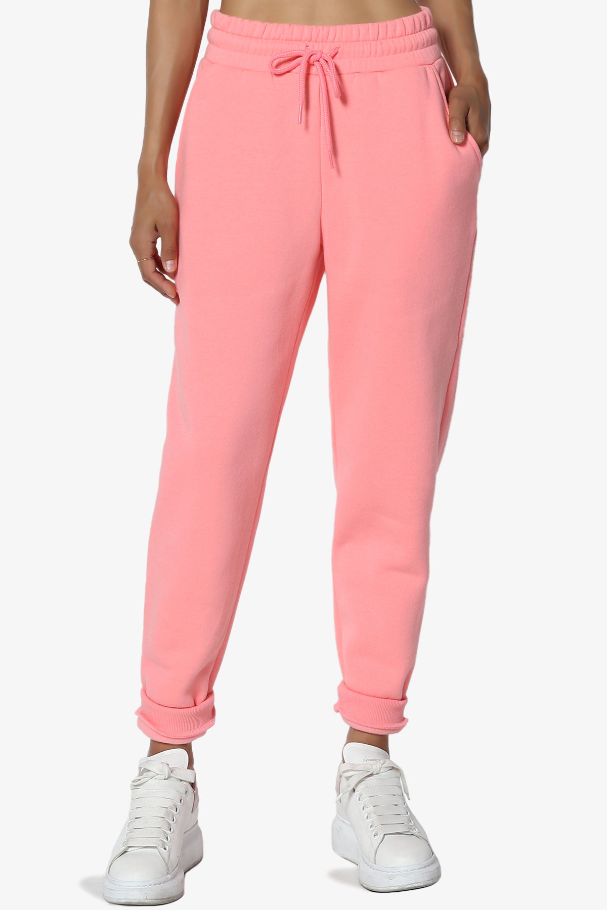 Lightweight Buttery Soft Women High Waisted Sweatpants Relaxed-fit Lounge  Joggers Front Pockets Track Pants (Color : B Size : Lcode) (A S Code)