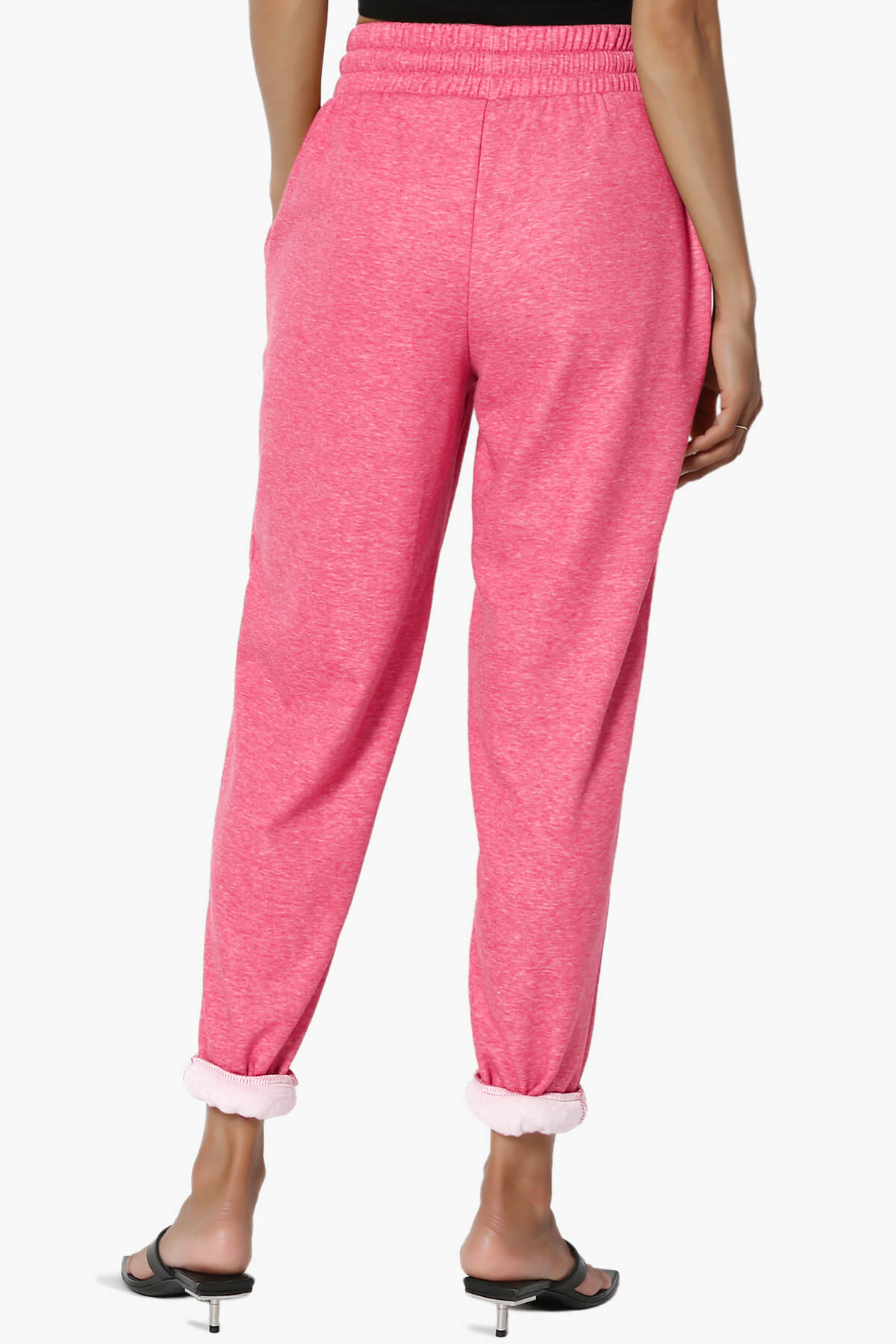 Catcher Melange Fleece Jogger Pants FUCHSIA_2