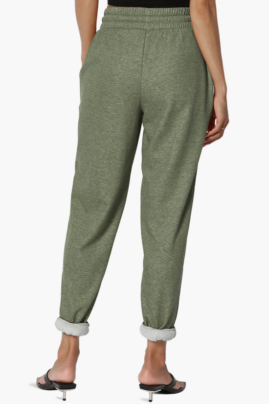 Catcher Melange Fleece Jogger Pants OLIVE_2