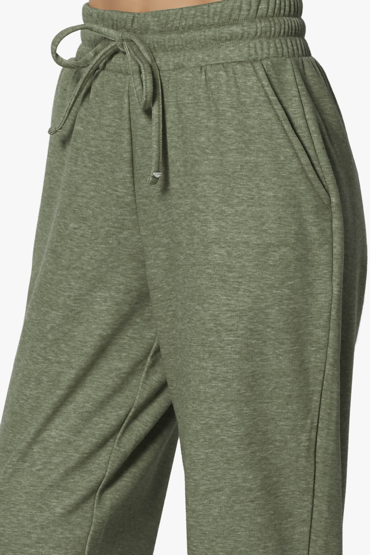 Catcher Melange Fleece Jogger Pants OLIVE_5