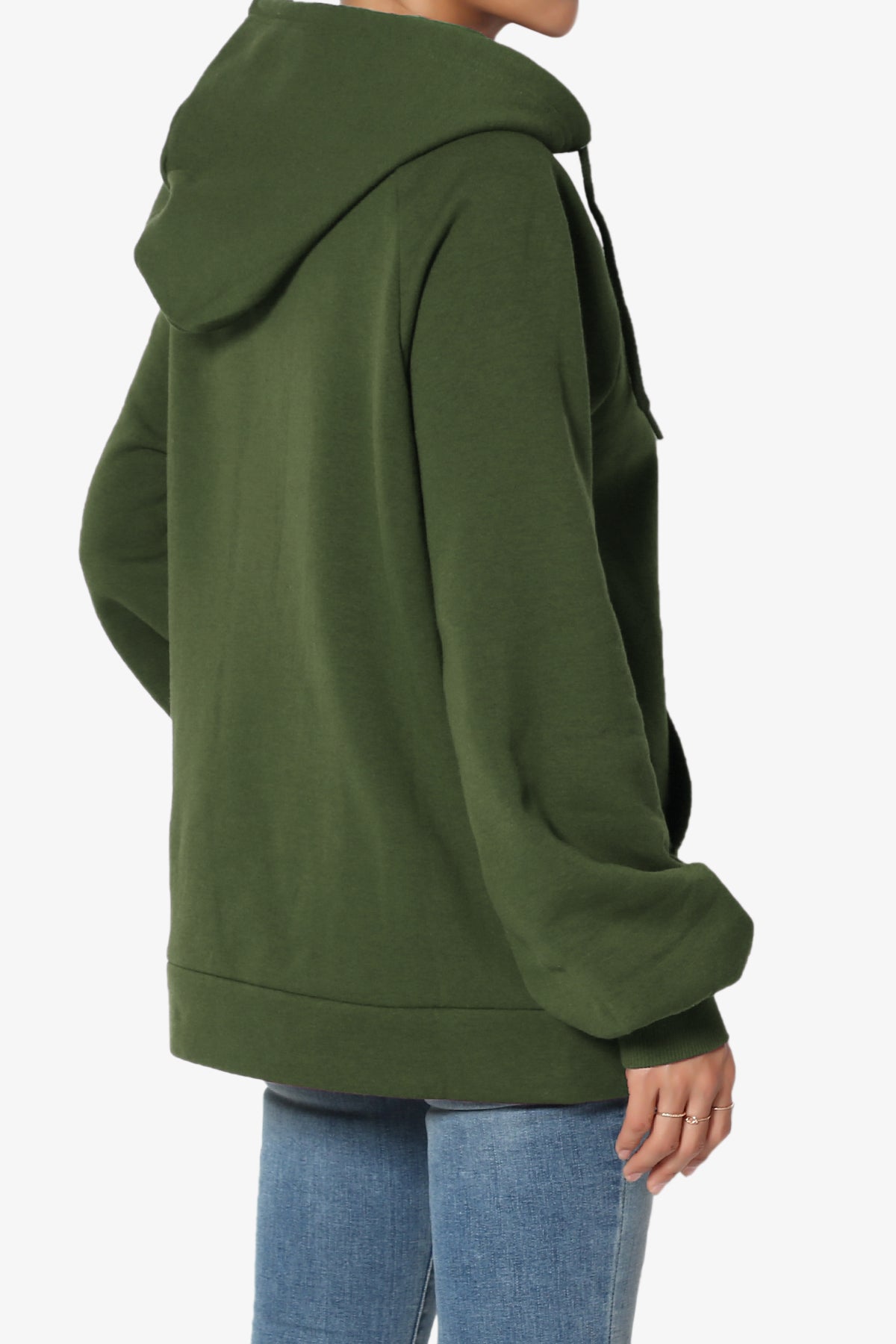 Accie Side Drawstring Hooded Sweatshirts