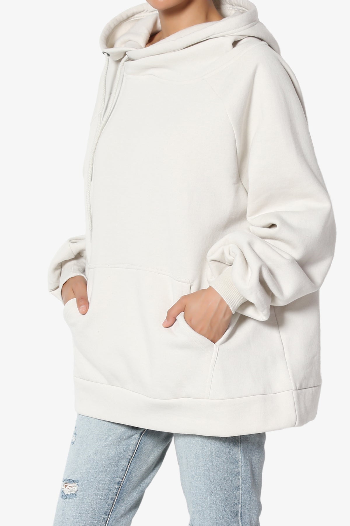 Accie Side Drawstring Hooded Sweatshirts