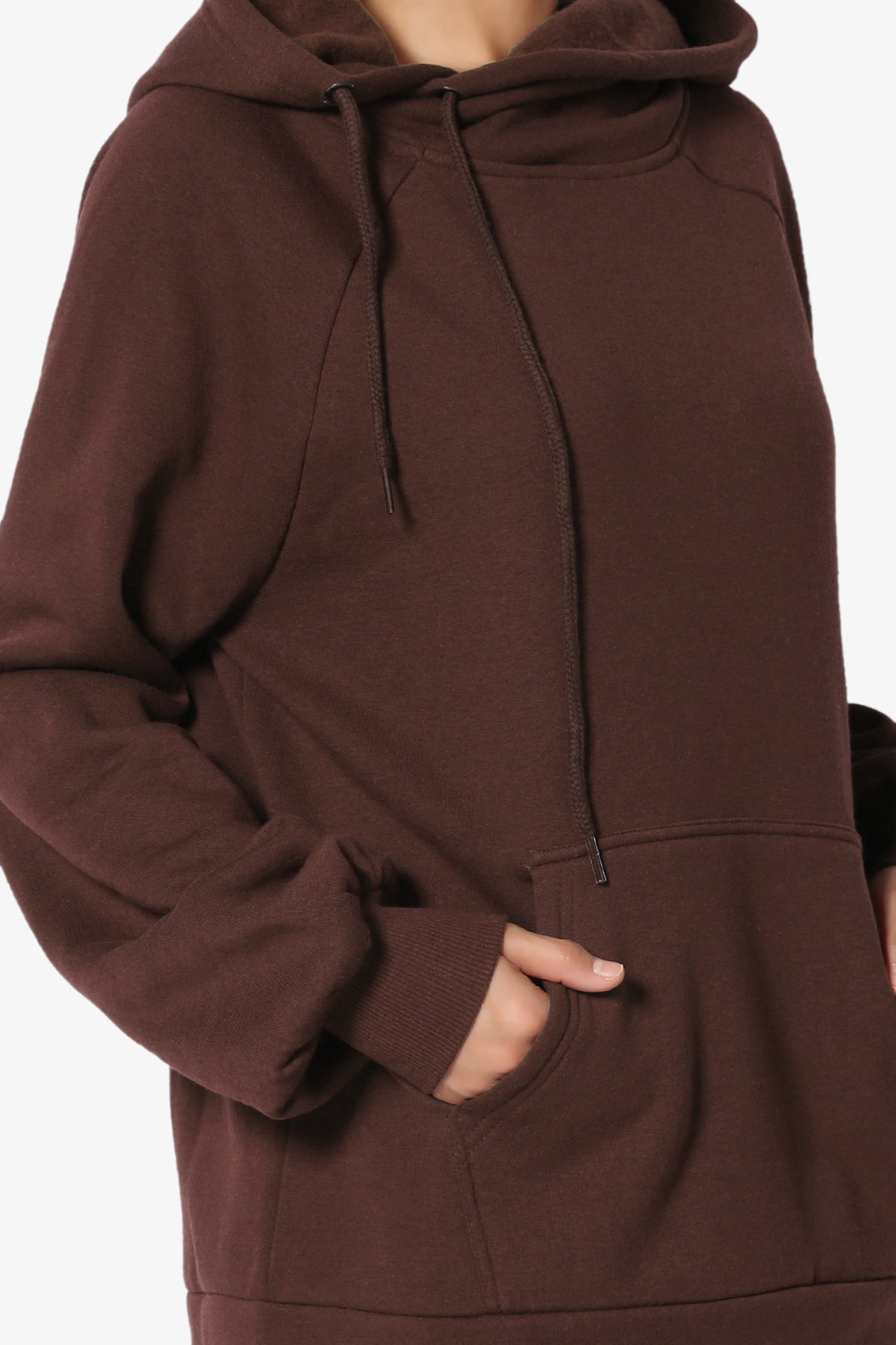 Accie Side Drawstring Hooded Sweatshirts