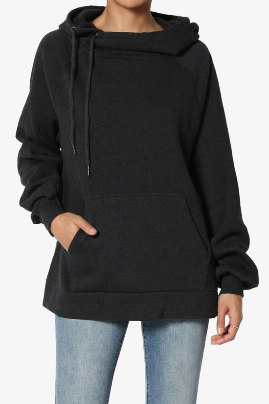 Accie Side Drawstring Hooded Sweatshirts