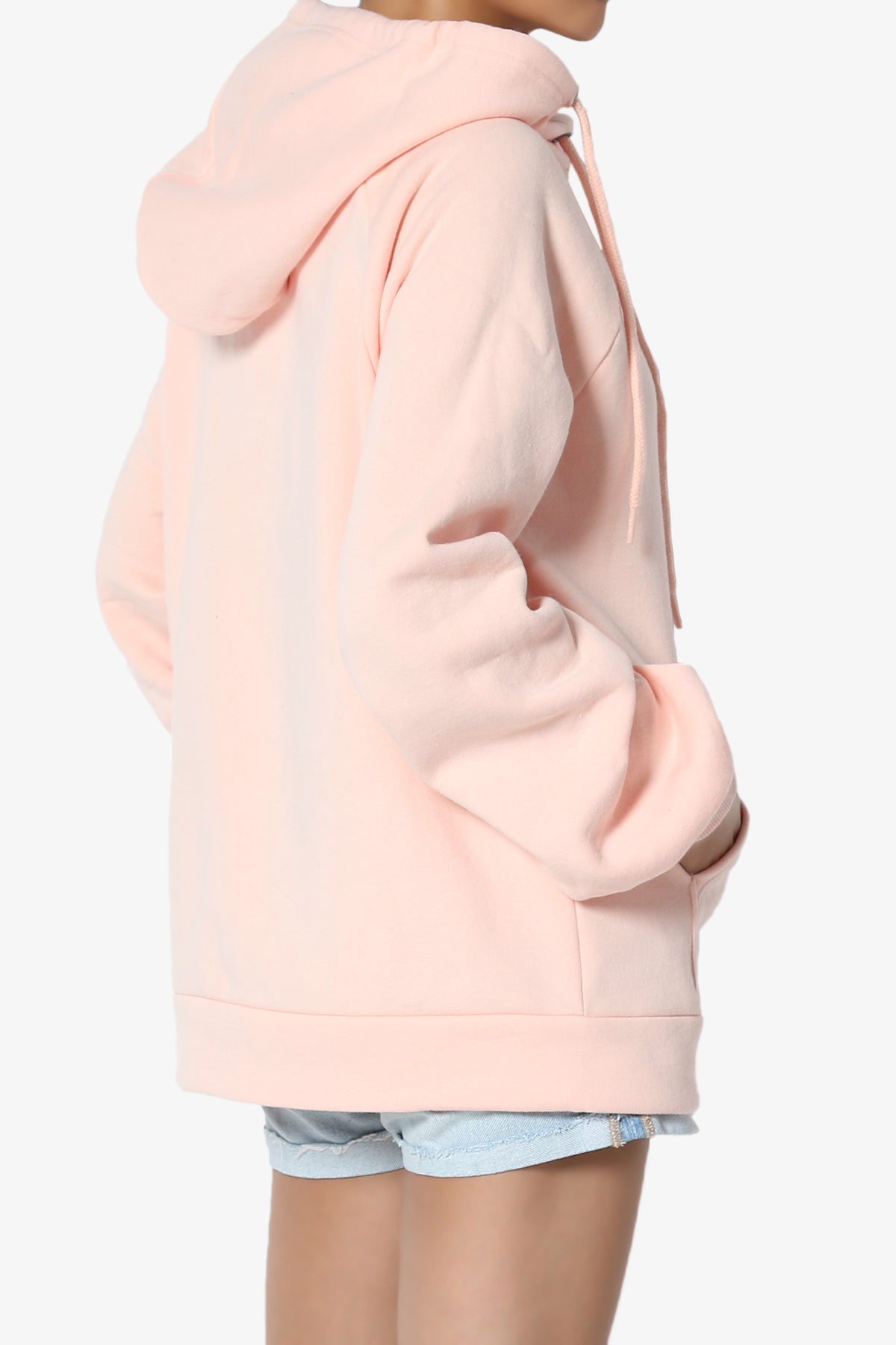 Accie Side Drawstring Hooded Sweatshirts