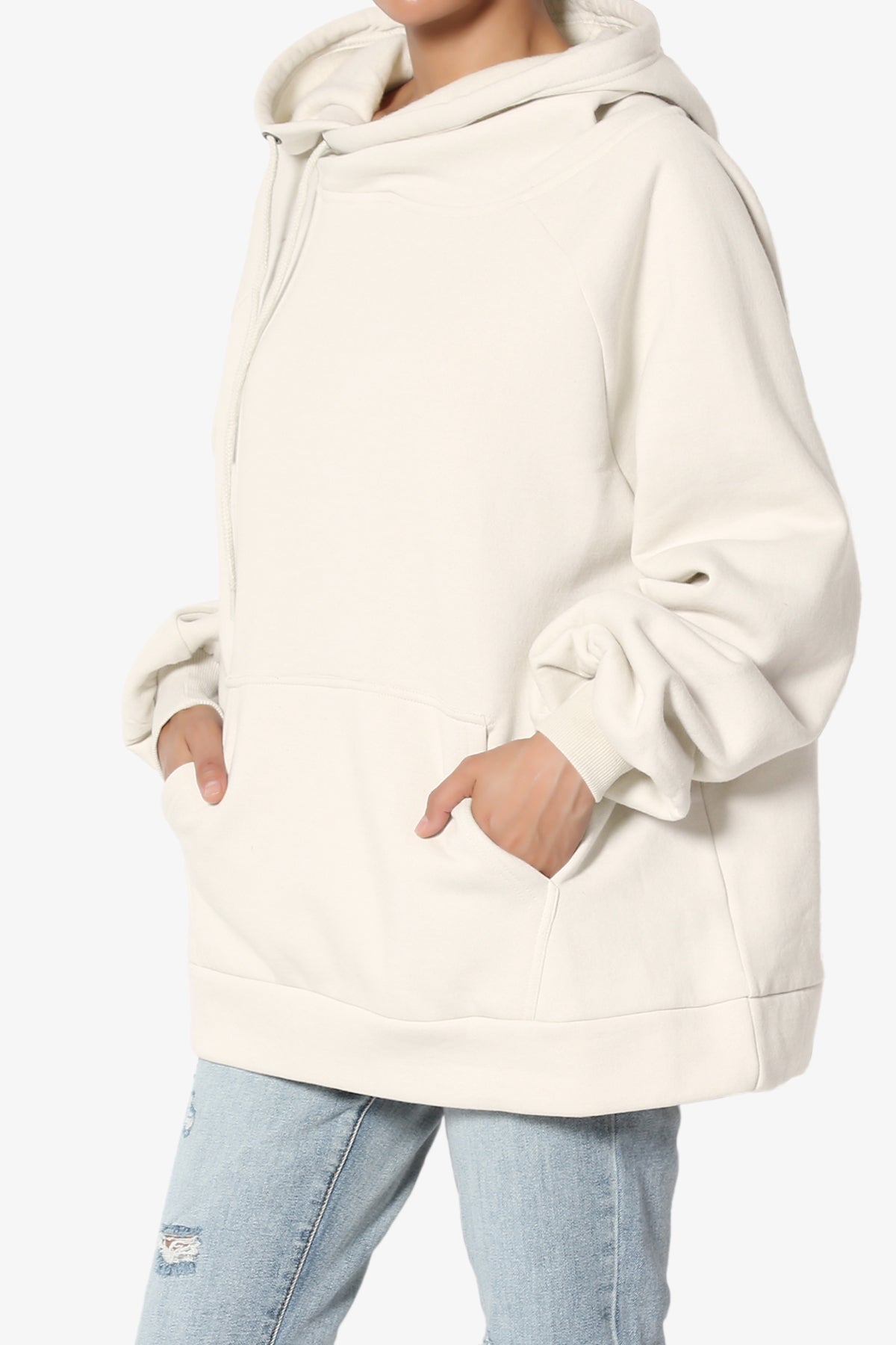 Accie Side Drawstring Hooded Sweatshirts