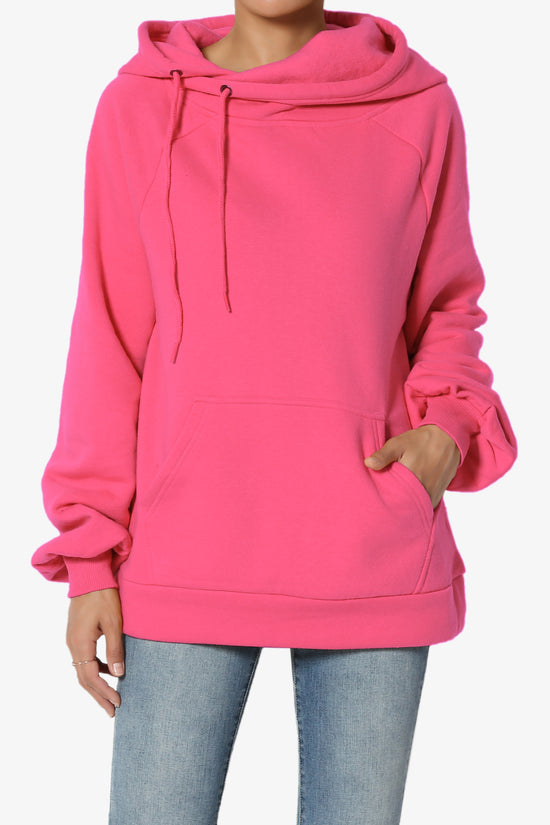 Accie Side Drawstring Hooded Sweatshirts