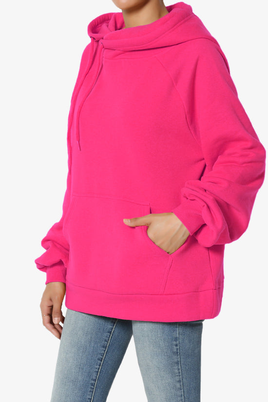 Accie Side Drawstring Hooded Sweatshirts PLUS
