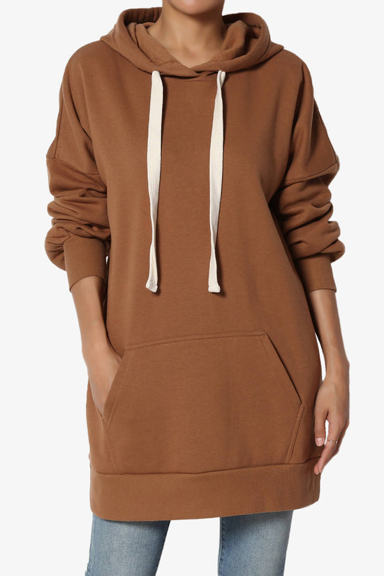 Load image into Gallery viewer, Accie Hooded Oversized Sweatshits DEEP CAMEL_1
