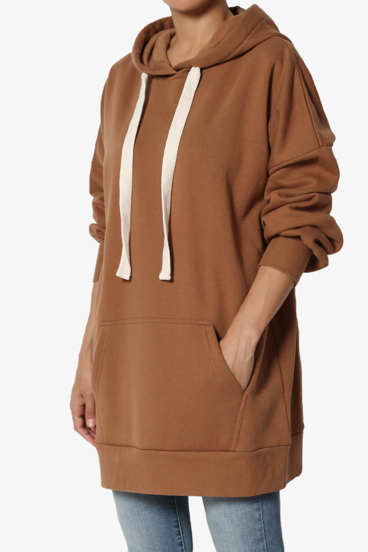 Load image into Gallery viewer, Accie Hooded Oversized Sweatshits DEEP CAMEL_3
