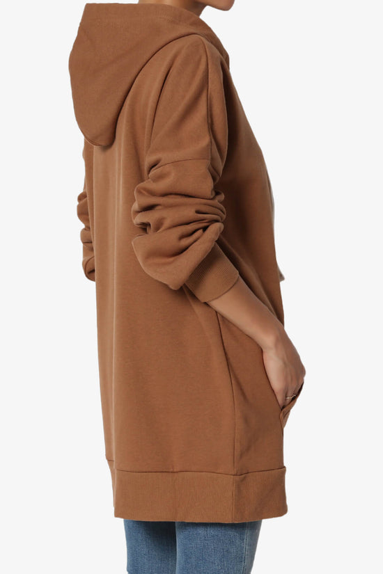 Load image into Gallery viewer, Accie Hooded Oversized Sweatshits DEEP CAMEL_4
