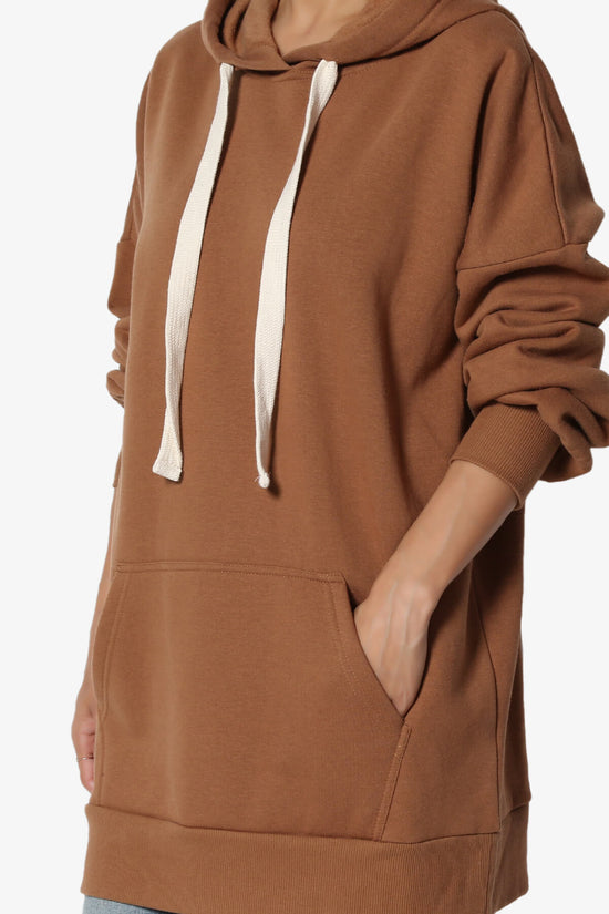 Load image into Gallery viewer, Accie Hooded Oversized Sweatshits DEEP CAMEL_5
