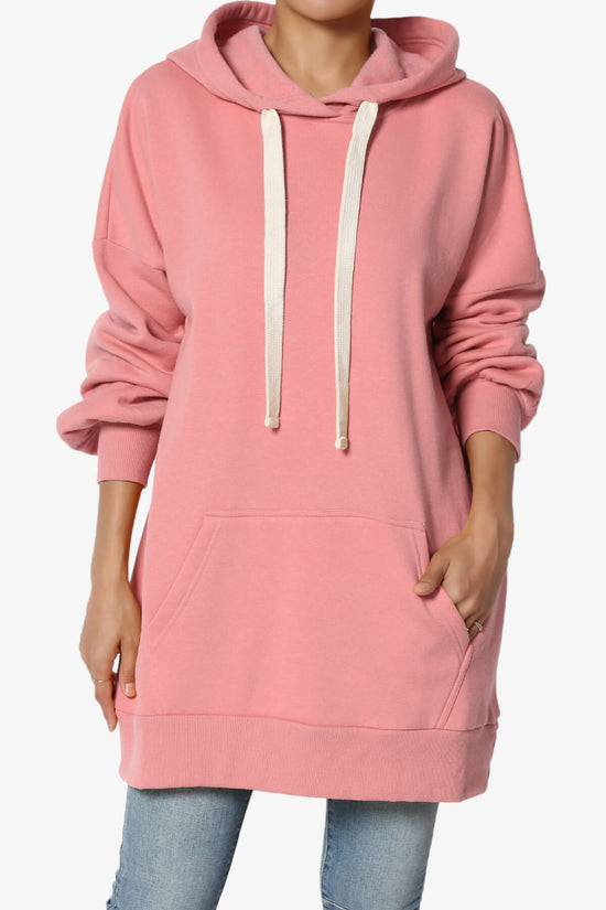 Load image into Gallery viewer, Accie Hooded Oversized Sweatshits DUSTY ROSE_1
