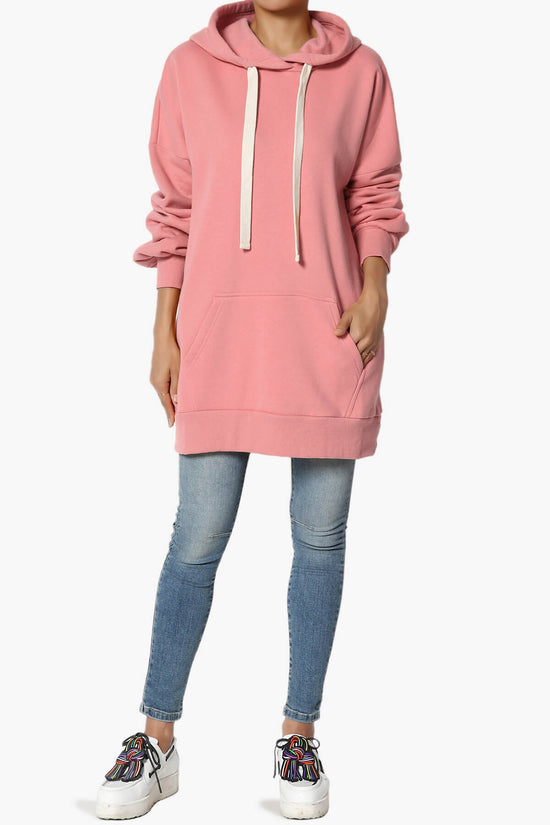 Load image into Gallery viewer, Accie Hooded Oversized Sweatshits DUSTY ROSE_6
