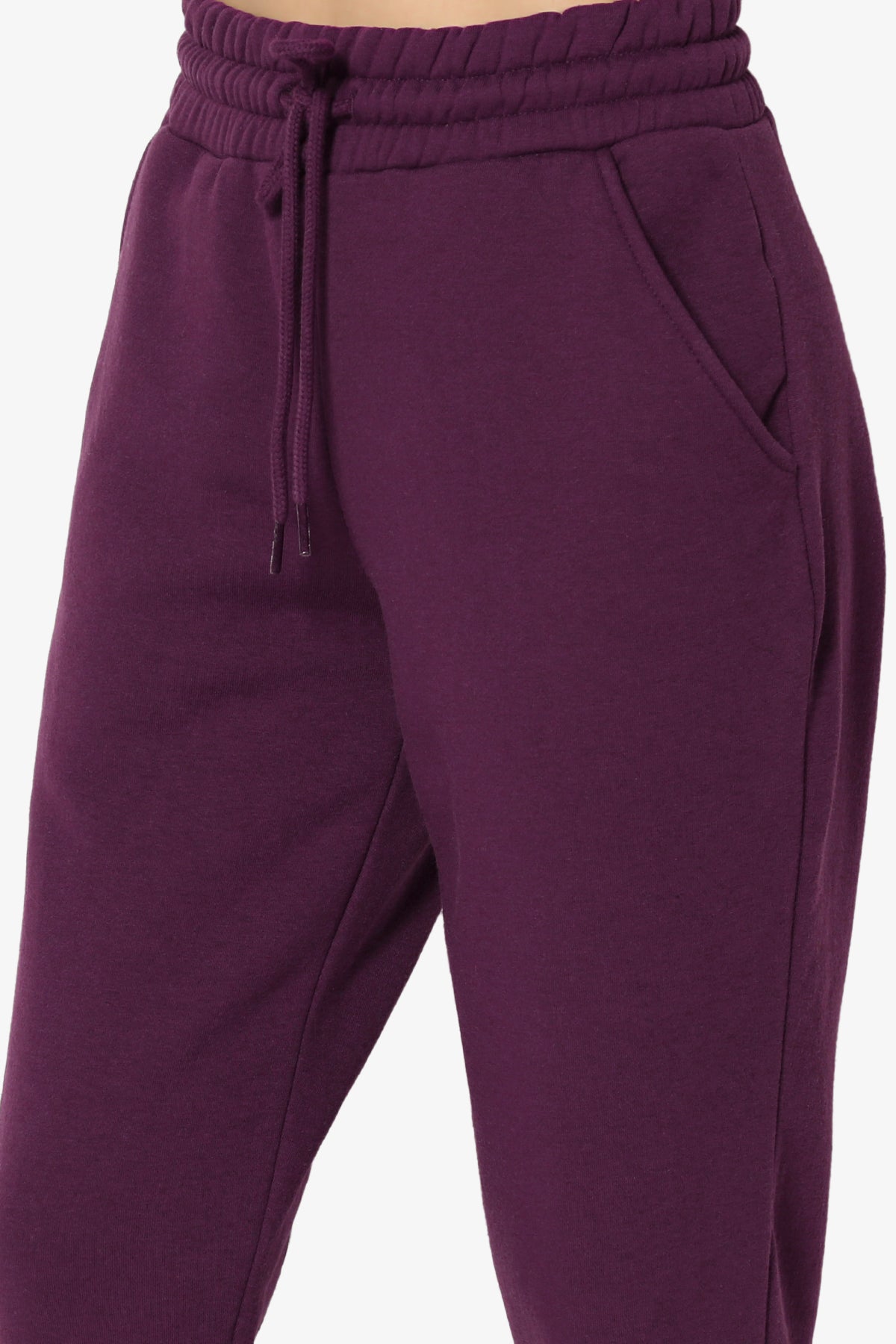 Load image into Gallery viewer, Accie Fleece Pullover &amp;amp; Jogger Set DARK PLUM_6
