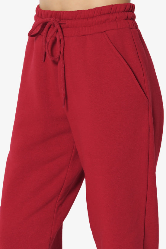 Load image into Gallery viewer, Accie Fleece Pullover &amp;amp; Jogger Set DARK RED_6
